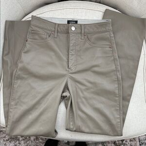 faux Leather Pant size 6